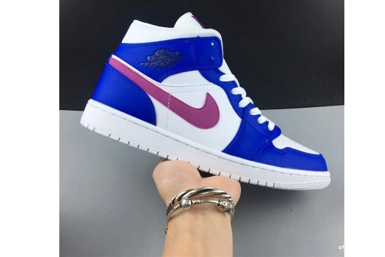 554724-451 1 ROYAL MID HYPER 554724-451 VIOLET-WHITE JORDAN AIR HYPER 0824